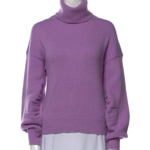 A.L.C. Purple Turtleneck Sweater